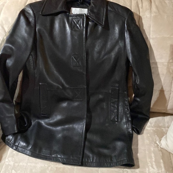 Leather jacket